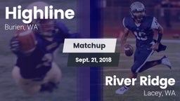 Matchup: Highline High vs. River Ridge  2018