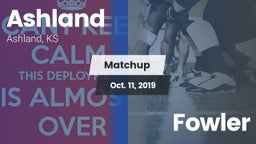 Matchup: Ashland vs. Fowler 2019