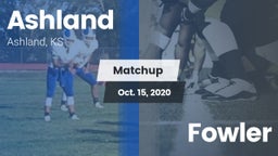 Matchup: Ashland vs. Fowler 2020