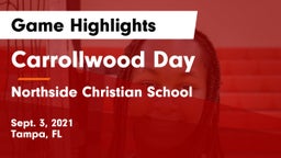 Carrollwood Day  vs Northside Christian School Game Highlights - Sept. 3, 2021