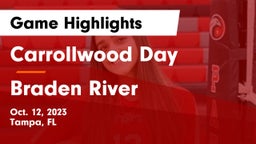 Carrollwood Day  vs Braden River  Game Highlights - Oct. 12, 2023