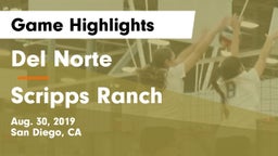 Del Norte  vs Scripps Ranch Game Highlights - Aug. 30, 2019