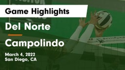 Del Norte  vs Campolindo Game Highlights - March 4, 2022