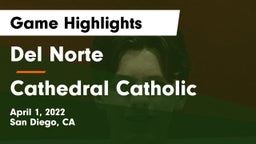 Del Norte  vs Cathedral Catholic  Game Highlights - April 1, 2022