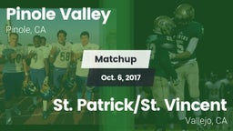 Matchup: Pinole Valley vs. St. Patrick/St. Vincent  2017