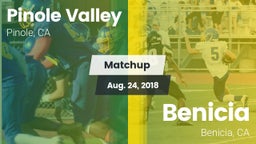 Matchup: Pinole Valley vs. Benicia  2018