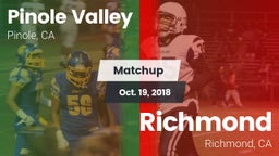 Matchup: Pinole Valley vs. Richmond  2018