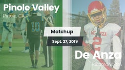 Matchup: Pinole Valley vs. De Anza  2019