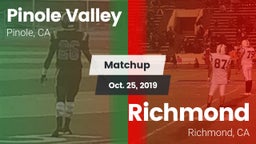 Matchup: Pinole Valley vs. Richmond  2019