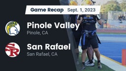 Recap: Pinole Valley  vs. San Rafael  2023