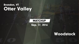 Matchup: Otter Valley vs. Woodstock 2016