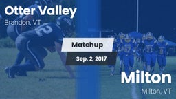 Matchup: Otter Valley High vs. Milton  2017