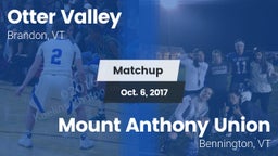 Matchup: Otter Valley High vs. Mount Anthony Union  2017
