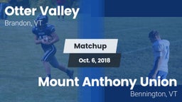 Matchup: Otter Valley High vs. Mount Anthony Union  2018