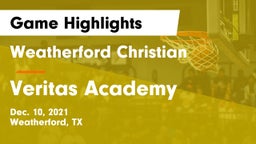 Weatherford Christian  vs Veritas Academy Game Highlights - Dec. 10, 2021