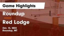 Roundup  vs Red Lodge  Game Highlights - Oct. 15, 2022