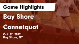 Bay Shore  vs Connetquot  Game Highlights - Oct. 17, 2019