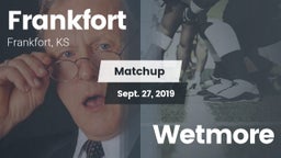 Matchup: Frankfort High vs. Wetmore 2019