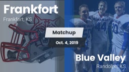 Matchup: Frankfort High vs. Blue Valley  2019