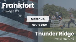 Matchup: Frankfort High vs. Thunder Ridge  2020
