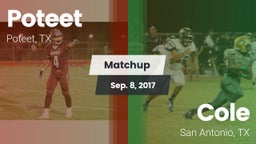 Matchup: Poteet vs. Cole  2017