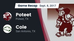 Recap: Poteet  vs. Cole  2017