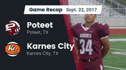 Recap: Poteet  vs. Karnes City  2017