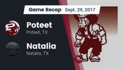 Recap: Poteet  vs. Natalia  2017