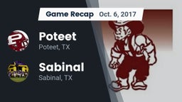 Recap: Poteet  vs. Sabinal  2017