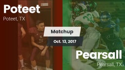 Matchup: Poteet vs. Pearsall  2017