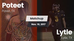 Matchup: Poteet vs. Lytle  2017