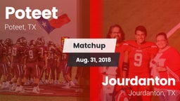 Matchup: Poteet vs. Jourdanton  2018