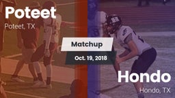 Matchup: Poteet vs. Hondo  2018