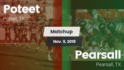 Matchup: Poteet vs. Pearsall  2018