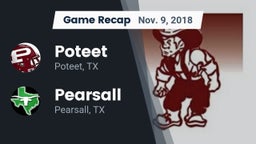 Recap: Poteet  vs. Pearsall  2018