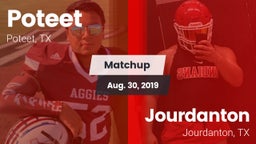 Matchup: Poteet vs. Jourdanton  2019