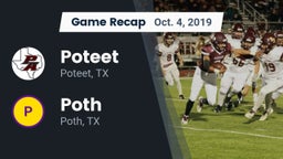 Recap: Poteet  vs. Poth  2019