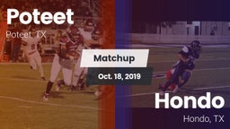 Matchup: Poteet vs. Hondo  2019