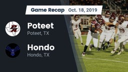 Recap: Poteet  vs. Hondo  2019