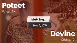 Matchup: Poteet vs. Devine  2019