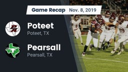 Recap: Poteet  vs. Pearsall  2019