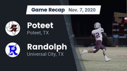 Recap: Poteet  vs. Randolph  2020