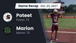 Recap: Poteet  vs. Marion  2021