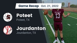 Recap: Poteet  vs. Jourdanton  2022
