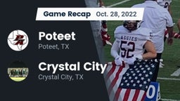 Recap: Poteet  vs. Crystal City  2022