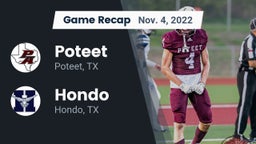 Recap: Poteet  vs. Hondo  2022