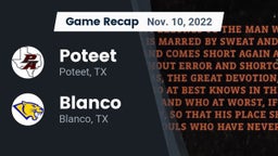 Recap: Poteet  vs. Blanco  2022