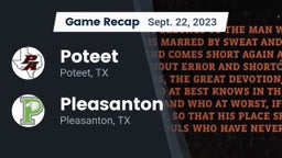 Recap: Poteet  vs. Pleasanton  2023