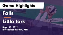 Falls  vs Little fork  Game Highlights - Sept. 19, 2019