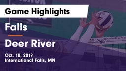 Falls  vs Deer River Game Highlights - Oct. 10, 2019